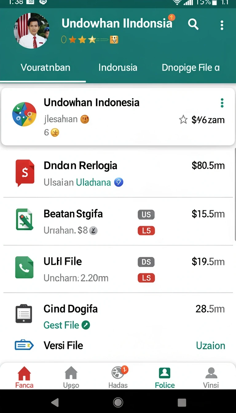Tampilan utama aplikasi Review Aplikasi 138alien yang intuitif dan efisien.