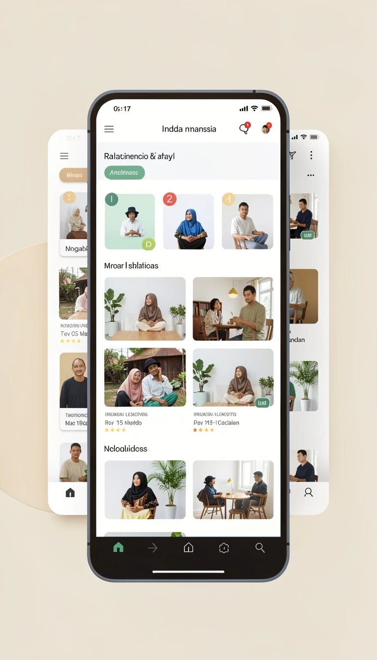 Tampilan utama aplikasi Review Aplikasi koin805 yang intuitif dan efisien.