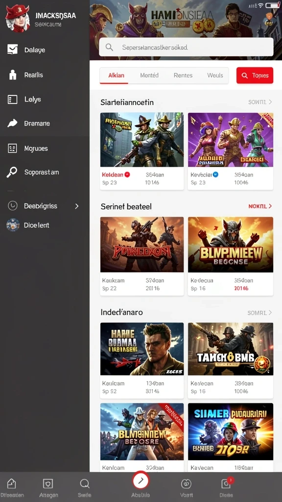 Tampilan utama aplikasi Review Aplikasi wintoto69 yang intuitif dan efisien.