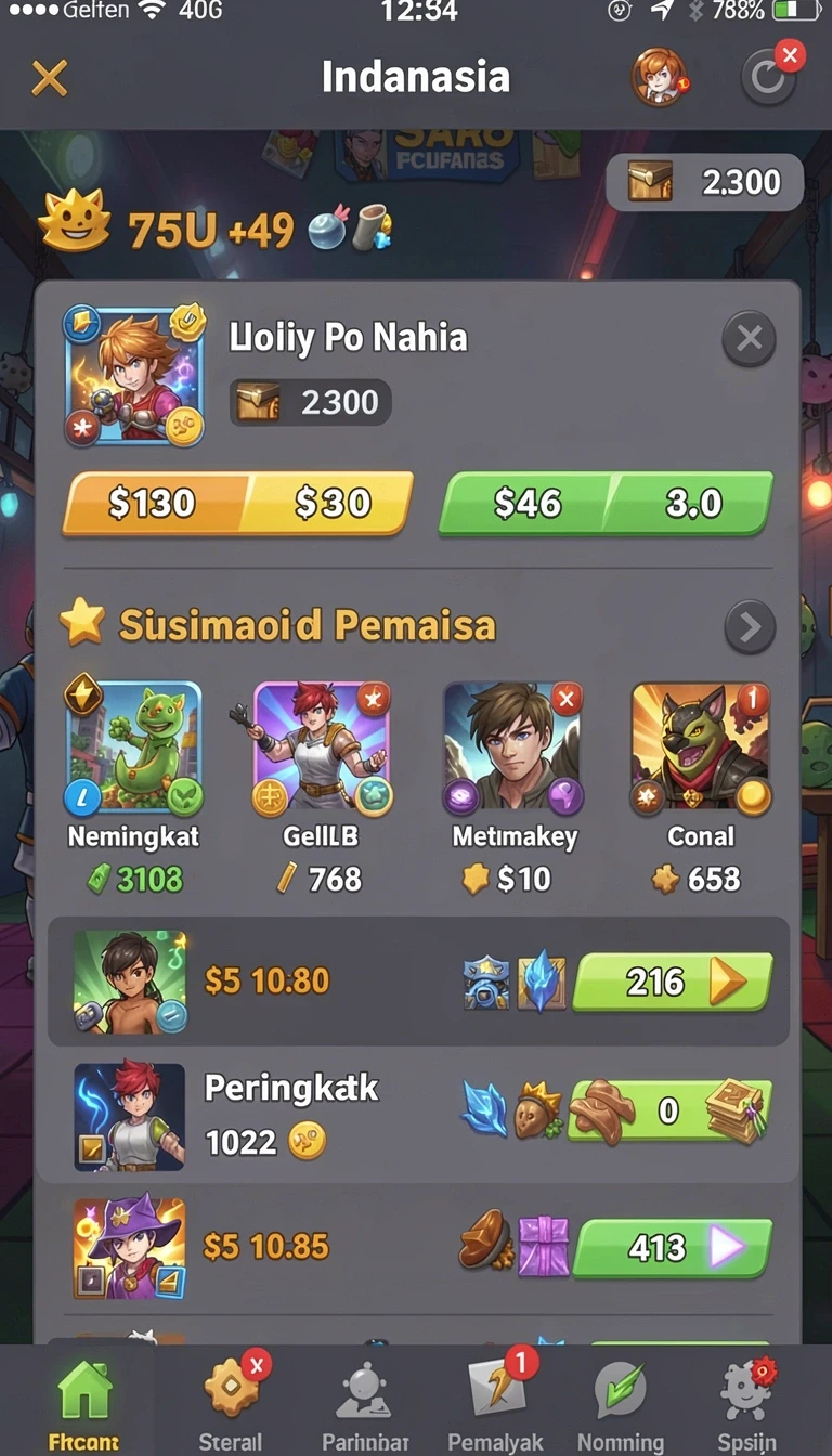 Tampilan utama aplikasi Review Aplikasi bw888 yang intuitif dan efisien.