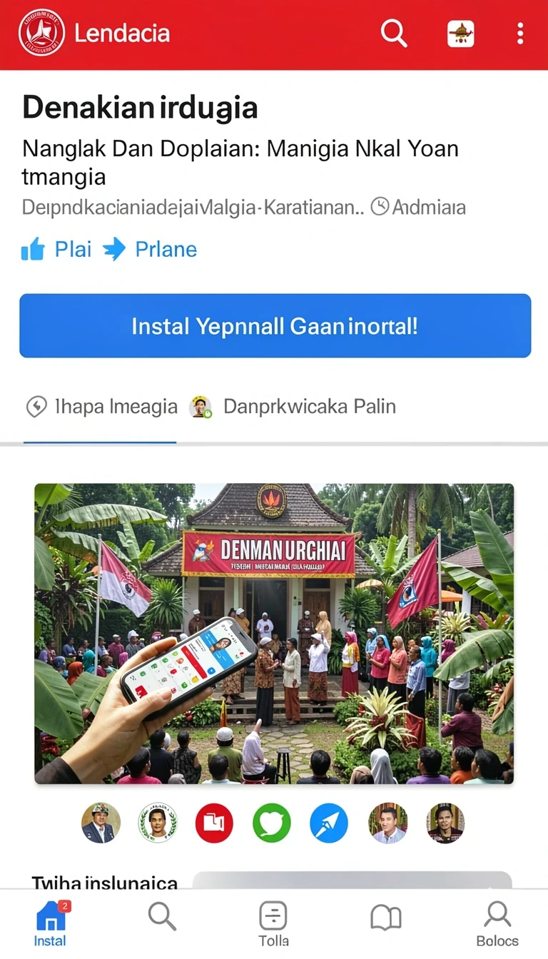 Tampilan utama aplikasi Review Aplikasi vikingtoto yang intuitif dan efisien.