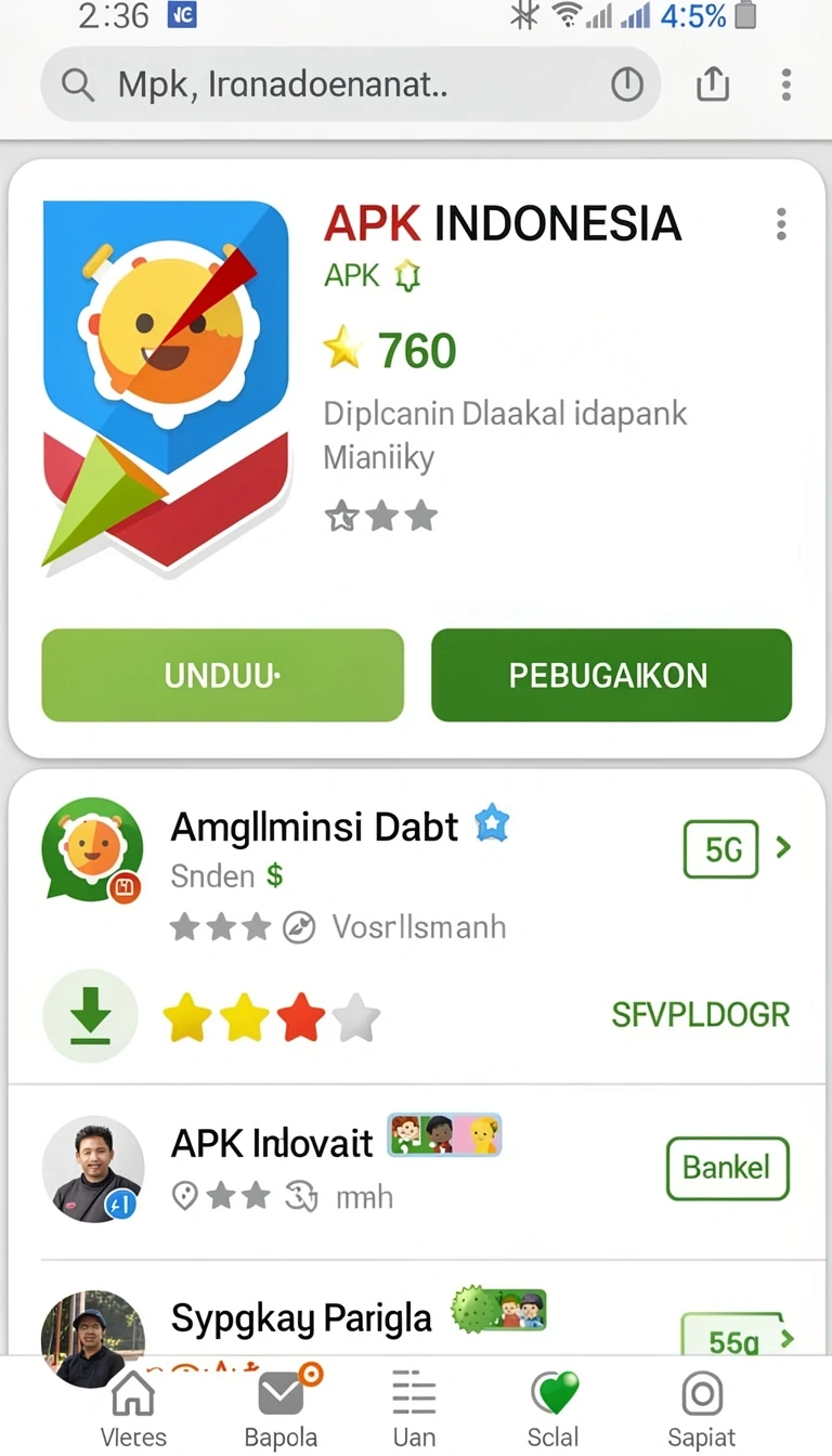 Tampilan utama aplikasi Review Aplikasi slot138 yang intuitif dan efisien.